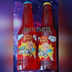 Avery’s Soda # STAND WITH UKRAINE Vladimir Putin PUNCH Soda Donation Red Cross.